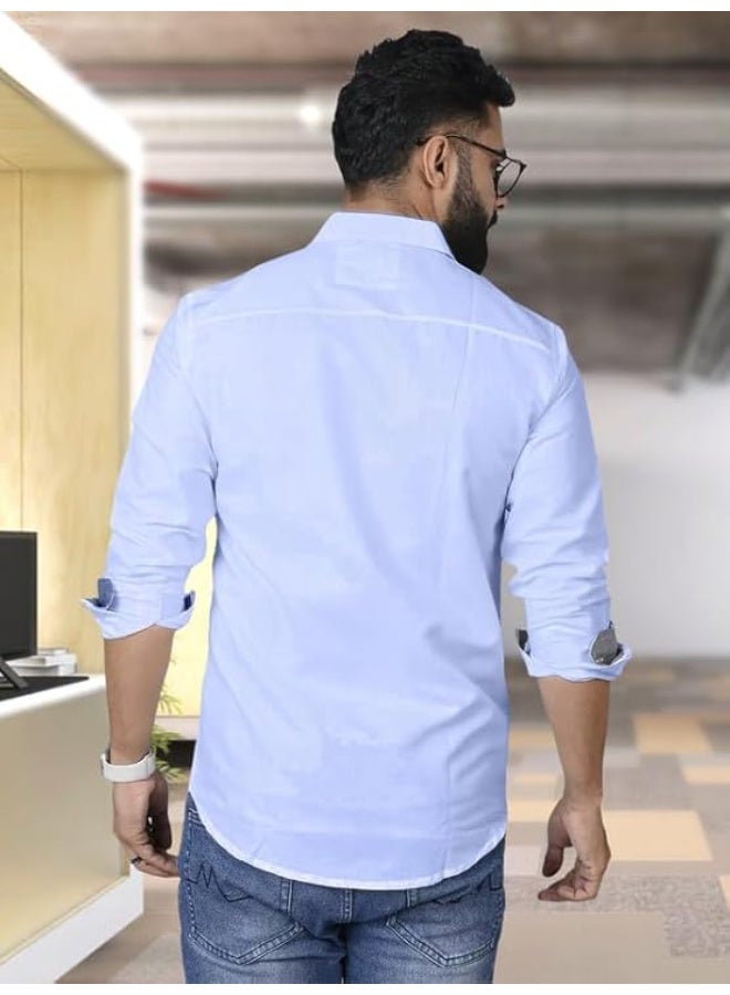 Pinkmint store Men Shirt (pack of 2) M - Image 3
