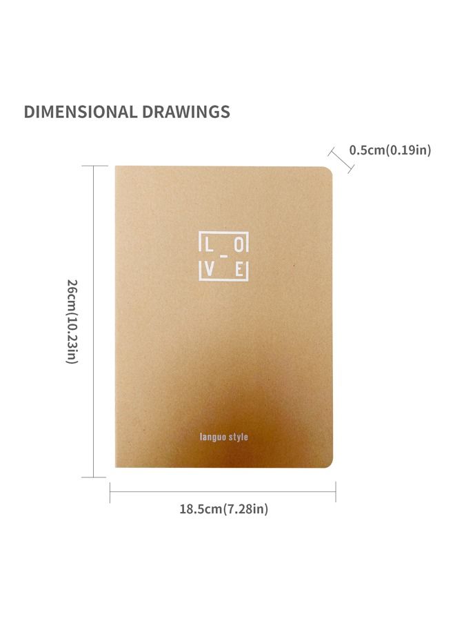 XIANGYU Portable Notebook School Cute Daily Planner B5 Szie - Image 2