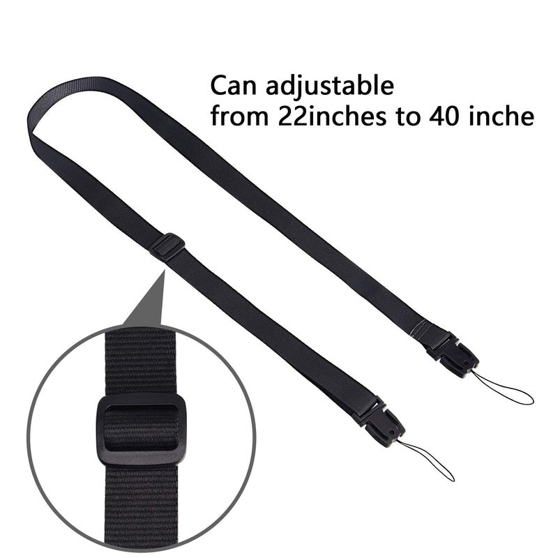 Sunmns Camera Neck Strap Compatible with Mini 12 11 9 8 90 8+ 70 41 Instant Film Camera, Black - Image 3