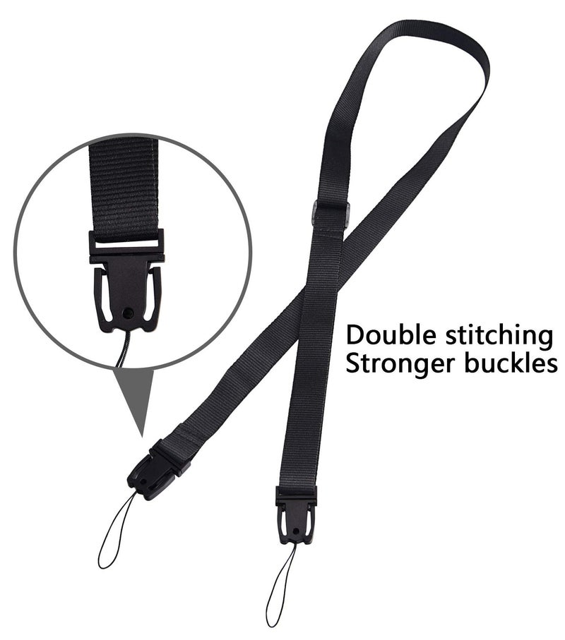 Sunmns Camera Neck Strap Compatible with Mini 12 11 9 8 90 8+ 70 41 Instant Film Camera, Black - Image 2