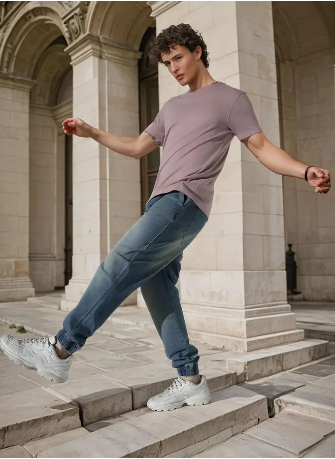 Hubberholme Blue Jeans For Men