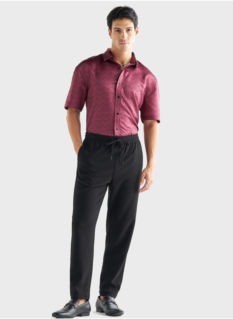 FAV Printed  Regular Fit Shirt  - Image 4