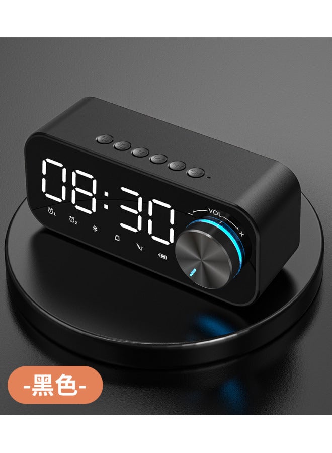 نيوترل ساعة بلوتوث لاسلكية متعددة الوظائف، مكبر صوت ذكي، مرآة منبه، مجموعة منزلية، بث محمول، ستيريو صغير متنقل - Image 1