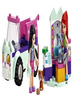 LEGO Friends Cat Grooming Car 41439 Building Kit; Collectible Toy That Makes a Great Holiday or Birthday Gift Idea, New 2021 (60 Pieces)