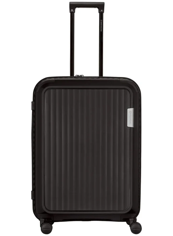 Optimo 70cm Hardside Expandable Check-In Luggage Trolley - Black