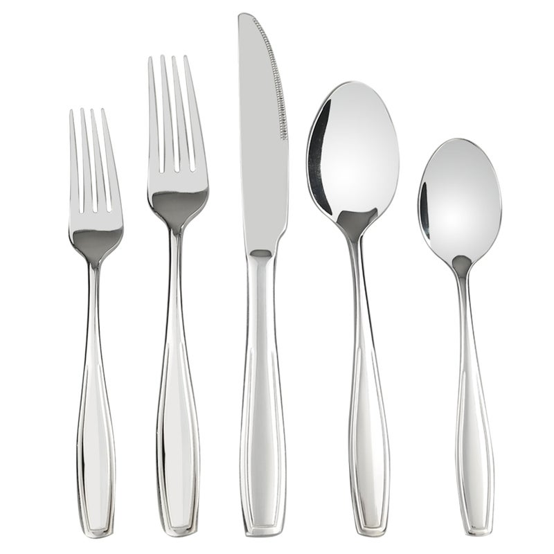 Pekky 80piece Stainless Steel Flatware Set Service for 16