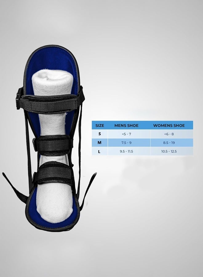 Bukela Adjustable Night Splint - Plantar Fasciitis, Achilles Tendon, Heel Spur, and Foot Pain Relief Stretching Boot for Men and Women  - Image 4