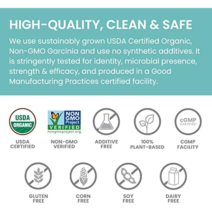 Himalaya Organic Garcinia Cambogia - Herbal Supplement Supporting Weight, Appetite Control, and Lipid Metabolism - Vegan, Non-GMO, Gluten Free, 600 mg, 60 Caplets - Image 4