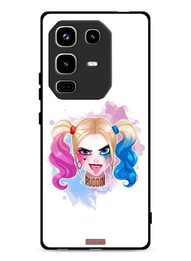 Tolwak Infinix Note 50 Pro 4G Protective Case Cover Harley Quinn Art - Image 1