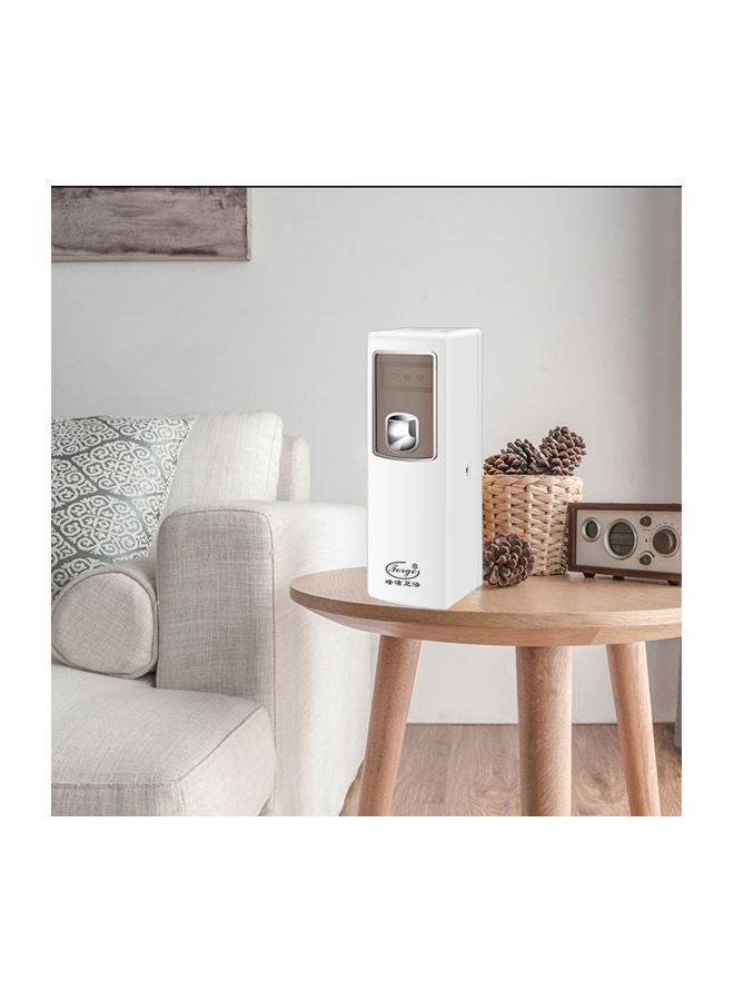 NIBEMINENT Automatic Air Freshener Spray Dispenser White/Brown - Image 2