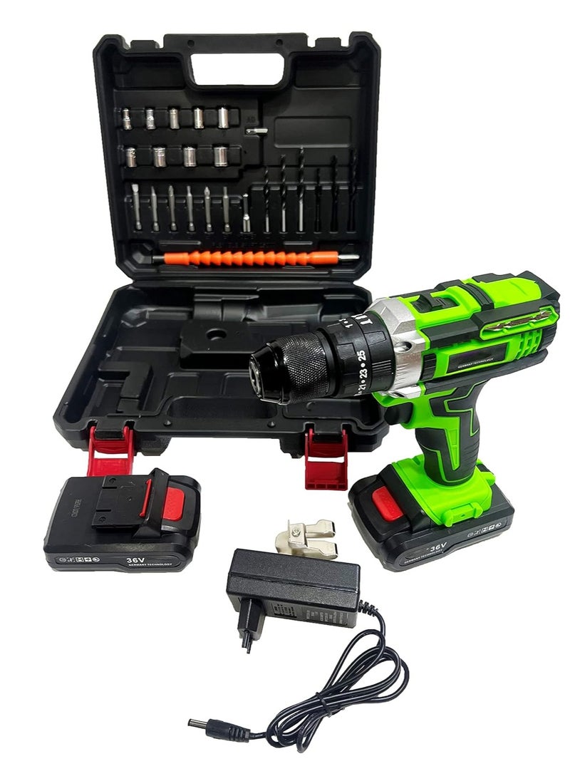BOSS NEO POWER - Cordless impact drill with 2x2.0 Ah Battery 36v - Image 1