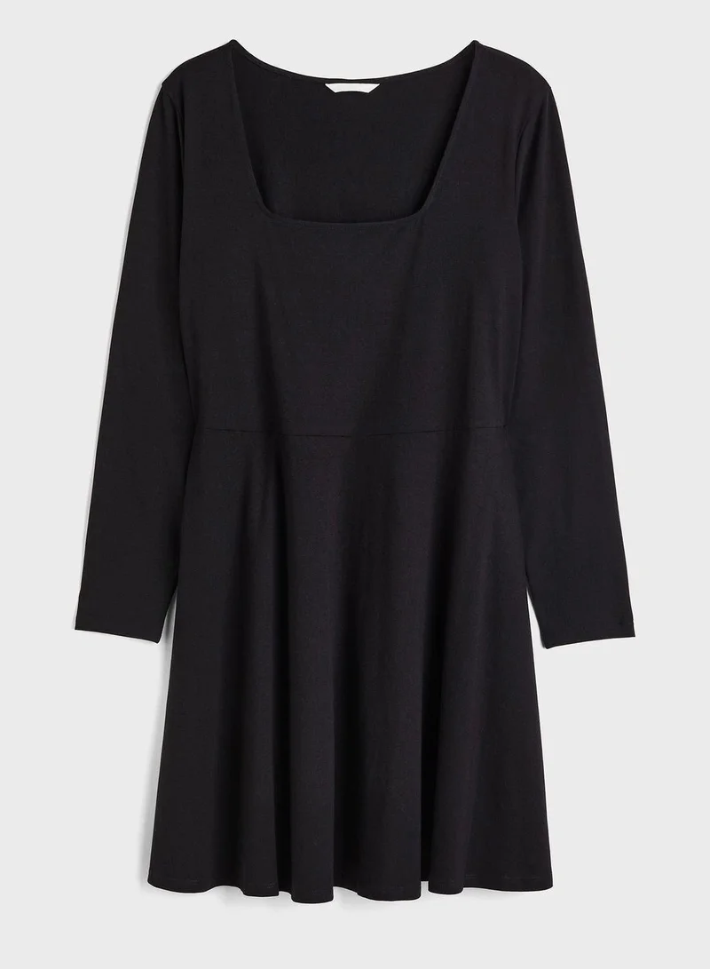 H&M Square Neck Dress