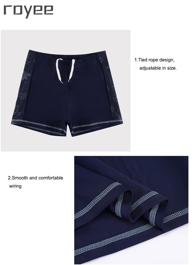 Royee Over Size Split Swimsuit For Kids, Short Swimwearfor Boys Aged 9-16, Weighing 47.5-67.5kg  - Image 5