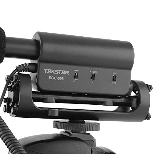 TAKSTAR SGC-598 Photography Interview Shotgun MIC Microphone for Nikon Canon DSLR Camera (Need 3.5mm Interface)Auxiliary - Image 3