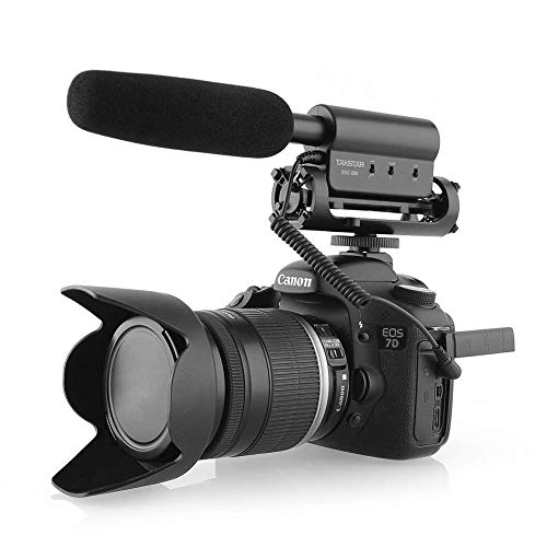 TAKSTAR SGC-598 Photography Interview Shotgun MIC Microphone for Nikon Canon DSLR Camera (Need 3.5mm Interface)Auxiliary - Image 1