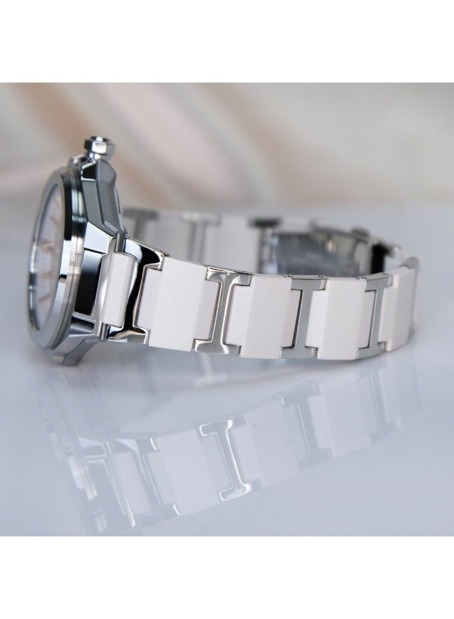 G-SHOCK Baby‑G Solar Women's Watch MSG‑S500CD‑7A, 37.1 mm Silver Dial, Stainless Steel & Resin Composite Bracelet, 100 m WR - Image 3