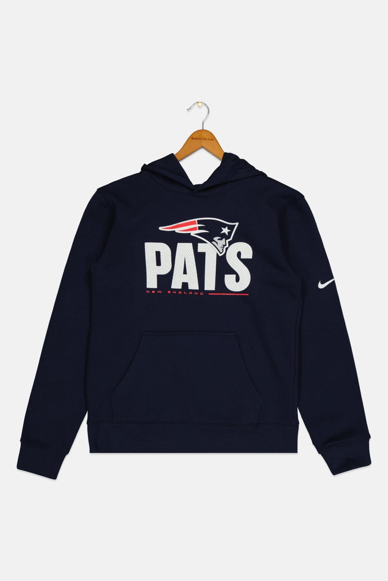 Nike هودي خارجي بأكمام طويلة للأولاد، Navy - Image 3