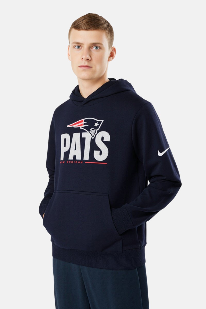 Nike هودي خارجي بأكمام طويلة للأولاد، Navy - Image 1