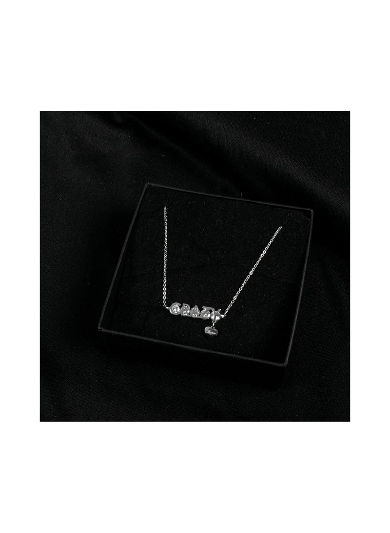 The Black Pearl Accessories Crazy Platinum Necklace, Premium Quality & Against Color Change - Image 4