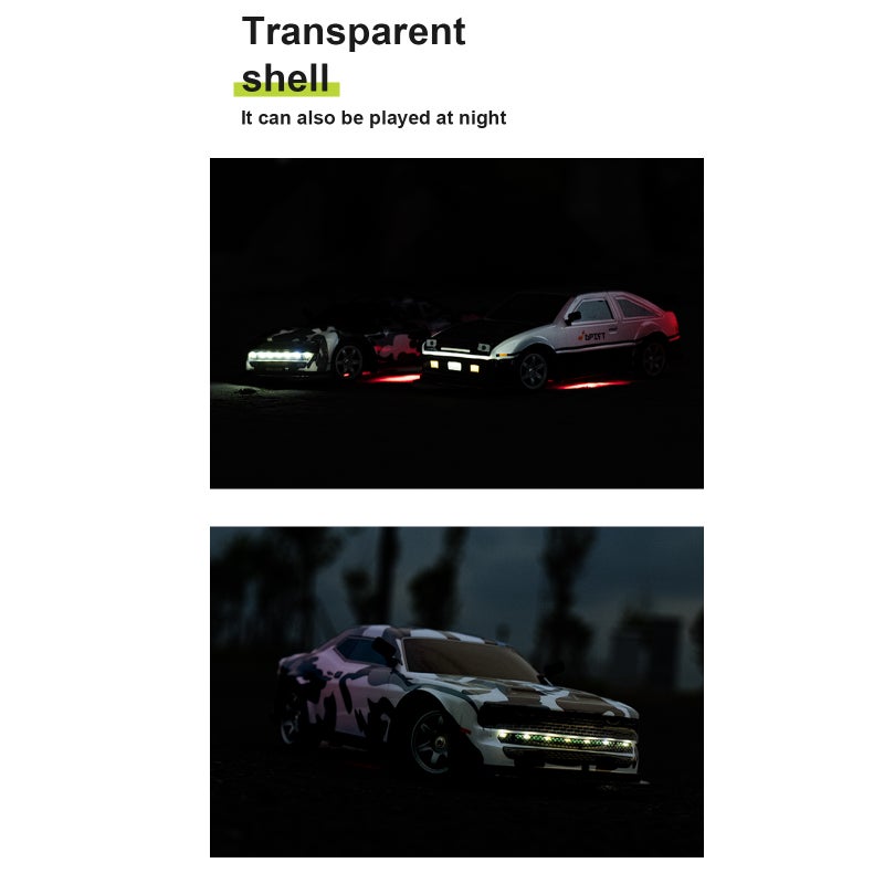Remote Control Drift Car Remote Control Car 1/16 2.4GHz Remote Control Race Car 4WD with Light Kids Gift for Children Boys Girls - Image 2