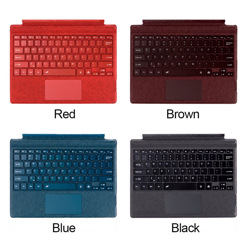 Microsoft Surface Keyboard Pro 3/4/5/6/7 BT 5.1 Colourful Backlit Magnetic Slim 10m Range Design for Surface Pro Keyboard - Image 4