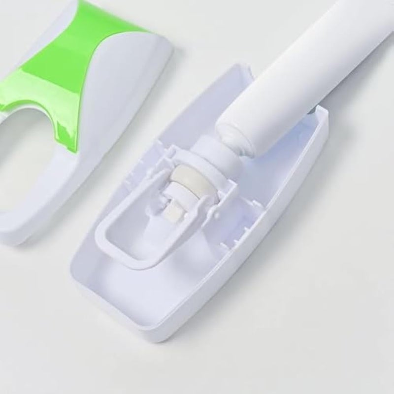 Automatic Toothpaste Dispenser Hands Free Wall Mounted Toothpaste Dispenser with 5 Slots Detachable Toothbrush Holder - Image 3