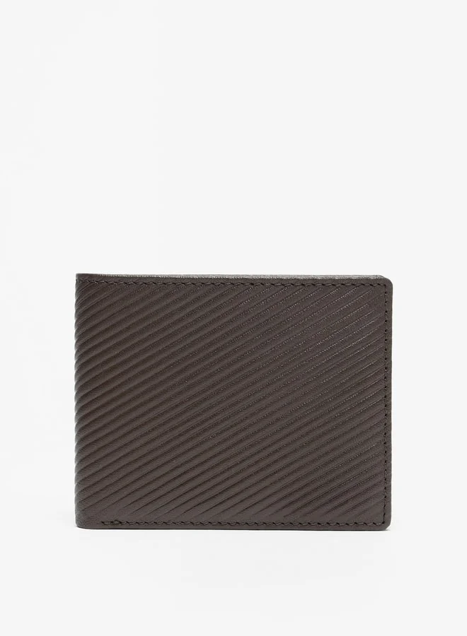 LBL by Shoexpress Men's Textured Bi-Fold Wallet