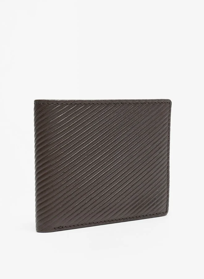 LBL by Shoexpress Men's Textured Bi-Fold Wallet