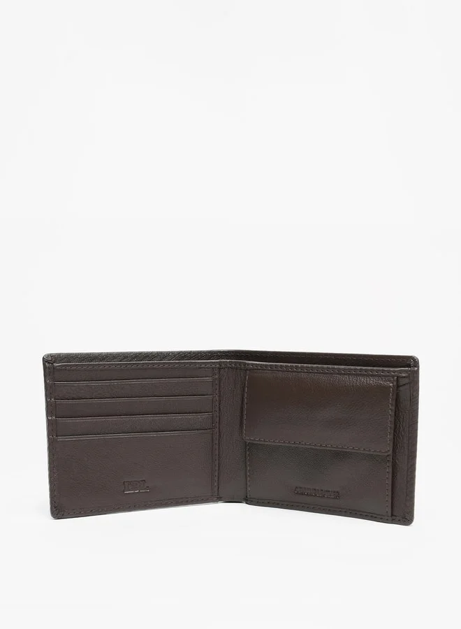 LBL by Shoexpress Men's Textured Bi-Fold Wallet