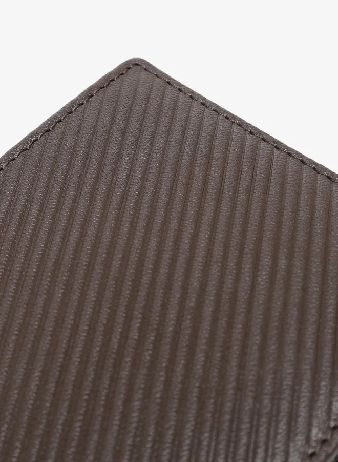 LBL by Shoexpress Men's Textured Bi-Fold Wallet