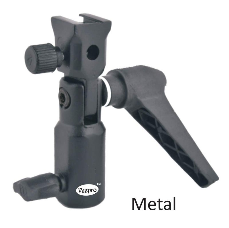 VTS ® Deluxe Umbrella Mount Flash/Video Light Sungun Speed-lite Holder Bracket with Steel Metal Shoe - Image 3