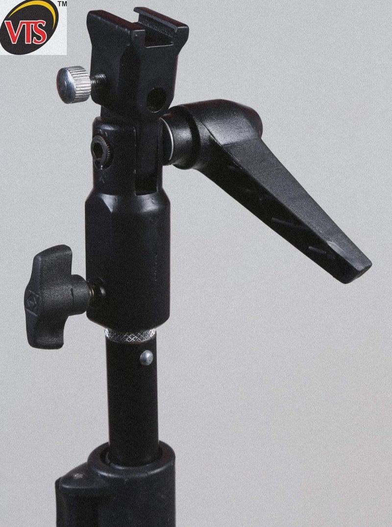 VTS ® Deluxe Umbrella Mount Flash/Video Light Sungun Speed-lite Holder Bracket with Steel Metal Shoe - Image 4
