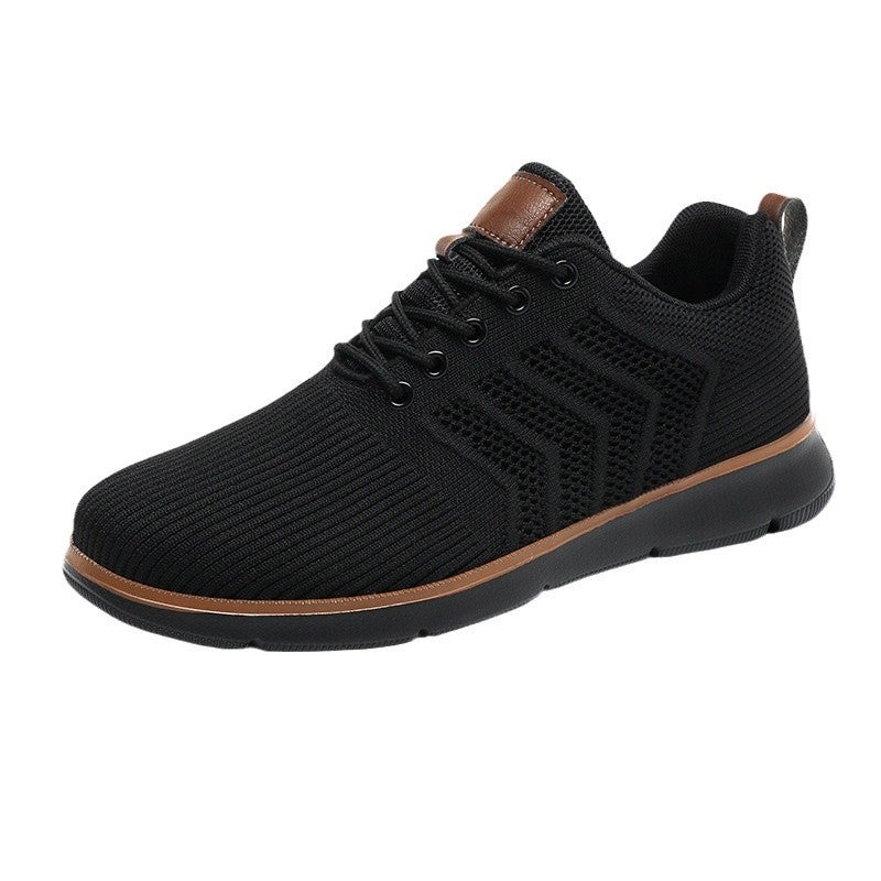 Men's Summer Knitted Breathable Mesh Casual Sports Shoes - Image 5