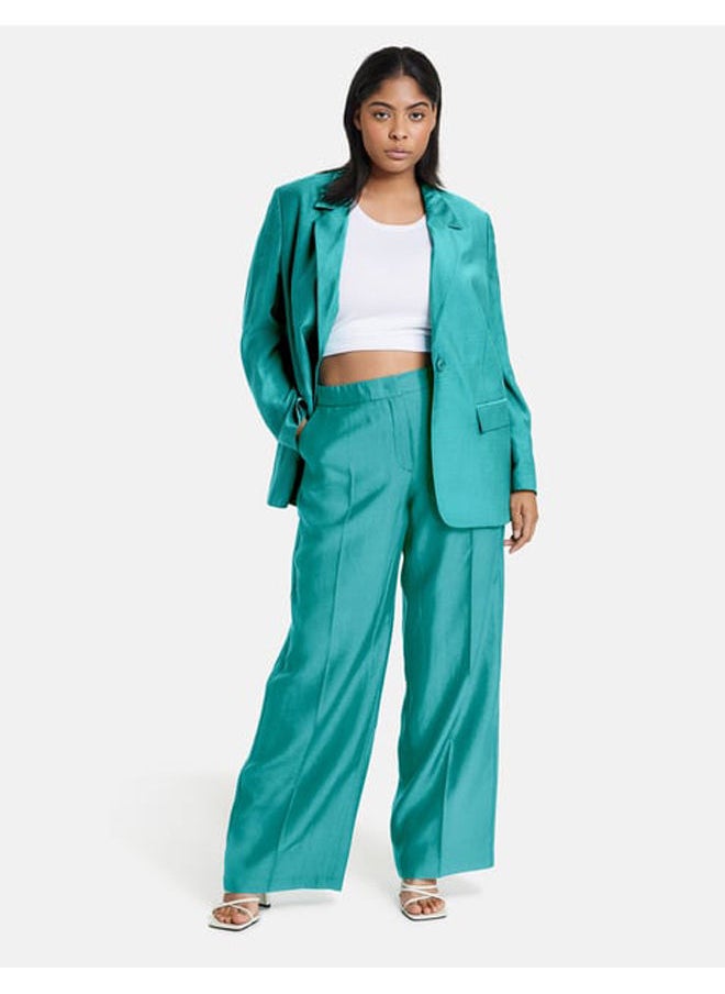 GERRY WEBER سترة لامعة بشكل أنيق بقصّة غير رسمية  - Image 2