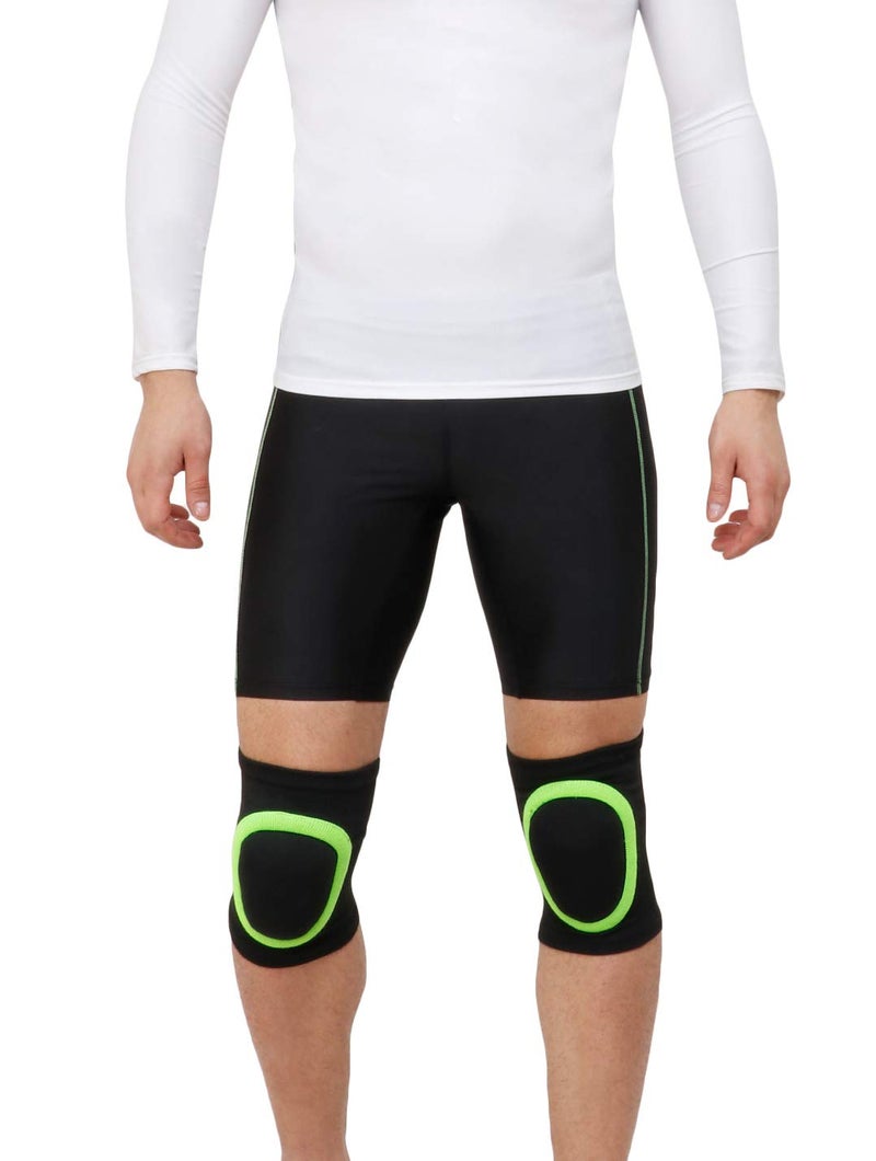 NEVER LOSE Volleyball Kneepad (Neon, Youth) - Image 3