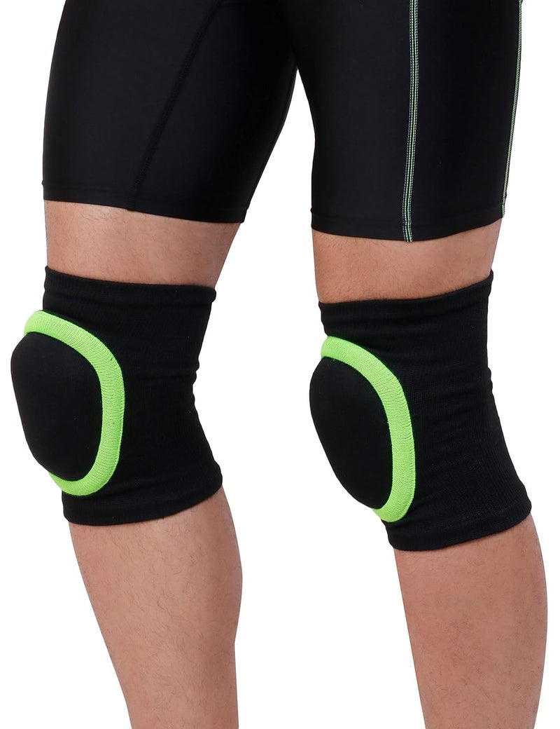 NEVER LOSE Volleyball Kneepad (Neon, Youth) - Image 2
