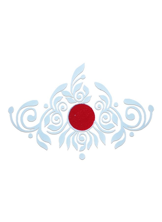 Comet Busters Handcrafted Bridal Bengali Bindi For Women (BIN2425-BIN2426) (BIN2425) - Image 2
