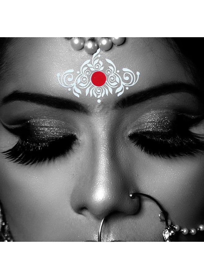 Comet Busters Handcrafted Bridal Bengali Bindi For Women (BIN2425-BIN2426) (BIN2425) - Image 4