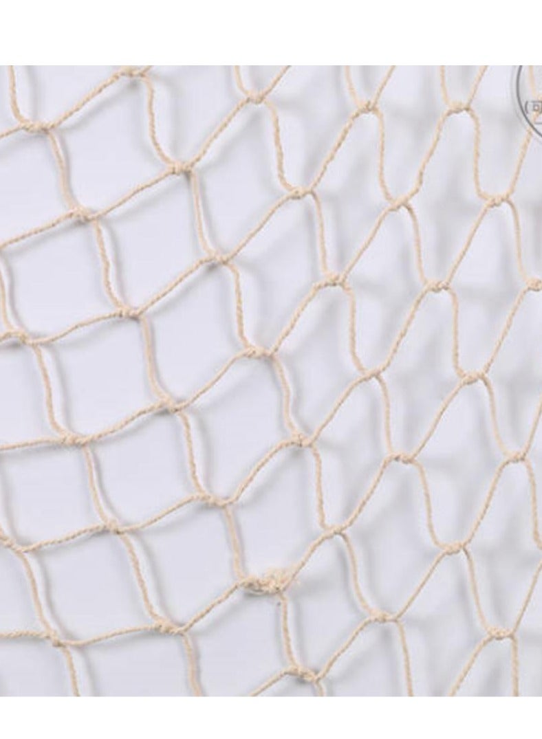 Wall Photo Frame Decoration,78.7inch x 59inch Decorative Fish Net With Shells - Image 2