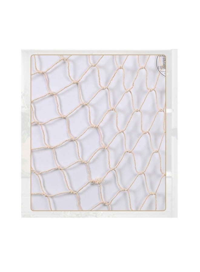 Wall Photo Frame Decoration,78.7inch x 59inch Decorative Fish Net With Shells - Image 5