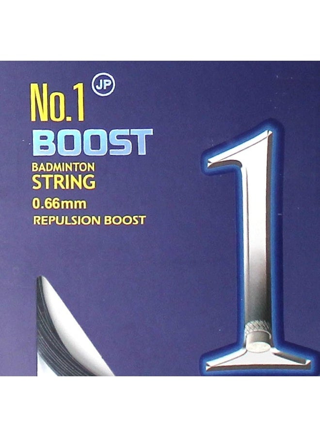 Li-Ning Axjn018-3 Unisex Adult No.1 Boost Badminton - String, 0.66Mm Diameter - Black Storm, One Size  - Image 3