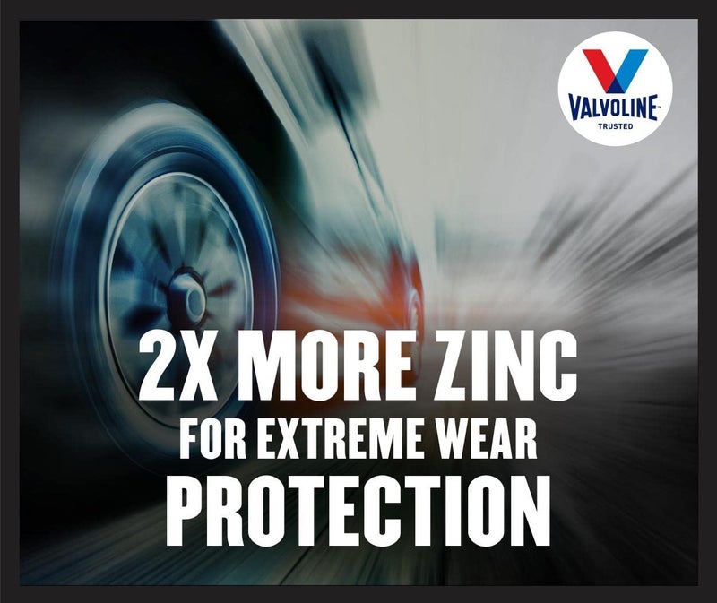 Valvoline VR1 Racing SAE 20W-50 Motor Oil 5 QT - Image 5