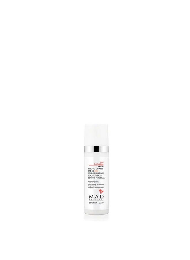 M.A.D Skincare M.A.D Skincare Photo Guard SPF 50 Broad Spectrum Self-Adjusting Foundation Serum - Neutral - by Maximum Active Dermaceuticals  - Image 1