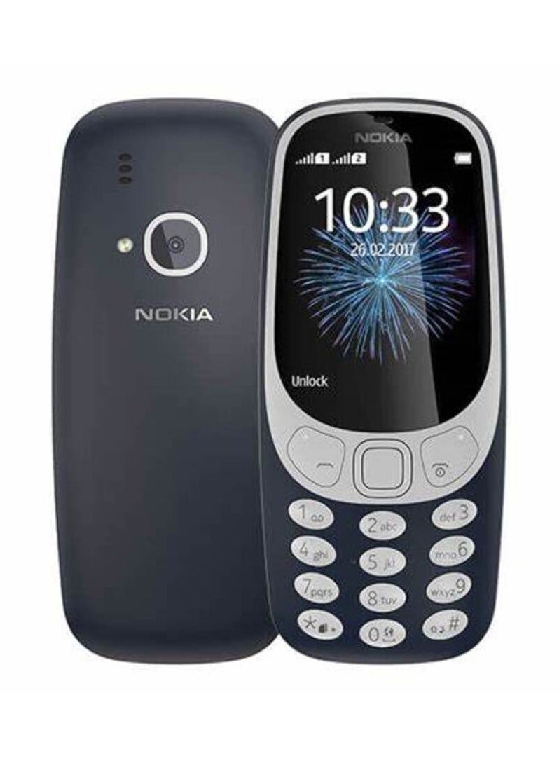 نوكيا 3310 ثنائي الشريحة - أزرق داكن - 16 ميجابايت - Image 1