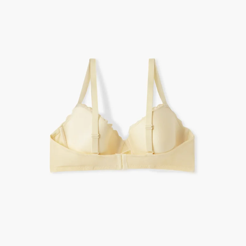 Splash FAV Lace Detail Bra with Hook and Eye Closure