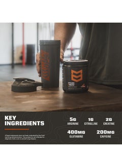 MTN OPS MTN OPS Yeti Pre-Workout Powder Energy Drink with Creatine, 200mg Caffeine & BCAAs with Beta Alanine, 30-Serving Tub, Green Apple  - Image 4