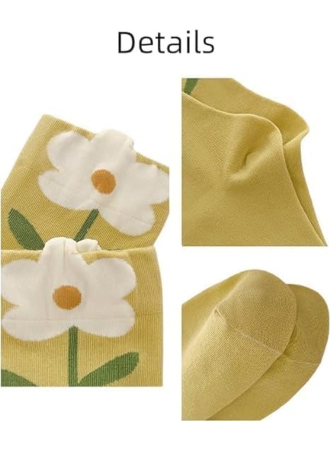 5 زوج من الجوارب الحيوانية لطيف، الجوارب الكلب مضحك نمط، الجوارب القطن الملونة عارضة جديدة فريدة من الطاقم، الجوارب القشري مريحة لطيف، الجوارب الإناث لطيف، الجوارب الإناث - Image 2