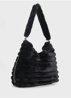 Skinnydip London Fluff Noir Hobo  - Image 3