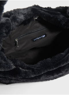 Skinnydip London Fluff Noir Hobo  - Image 5