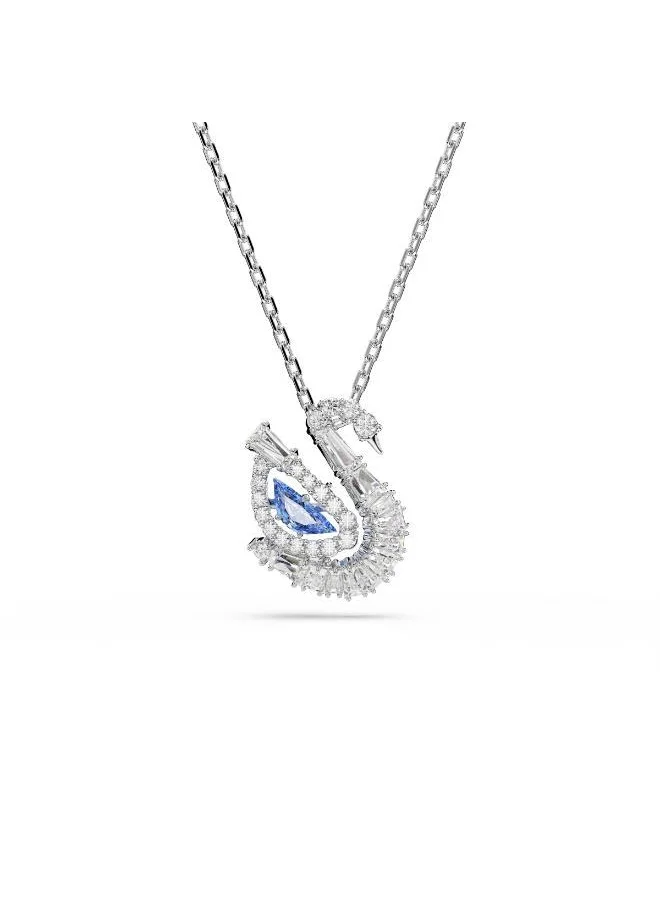 سواروفسكي Swan Long Necklace